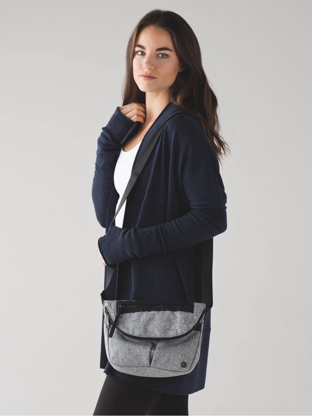 lululemon athletica Festival Bag II Heather Gray Black